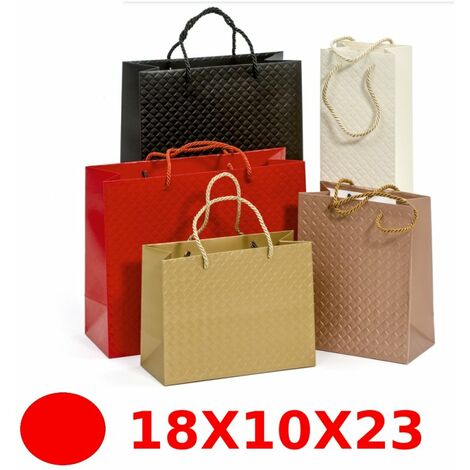 SHOPPER 157gr 22X29+10 BIANCA x12