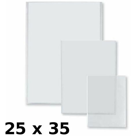 Confezione 25 Buste Trasparenti U Soft 21 X 29,7 Cm (Formato A4) di Seirota