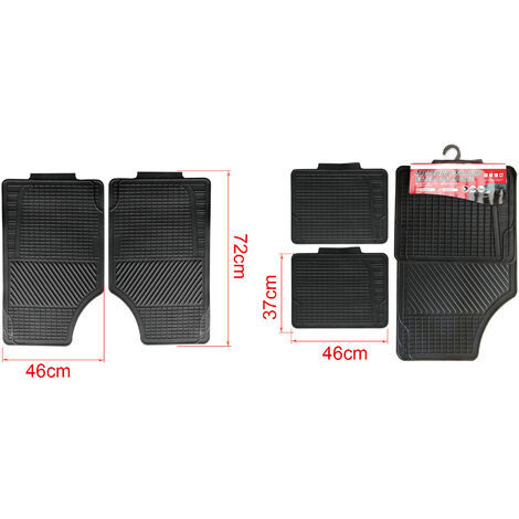 KIT TAPPETINI ANTERIORI IN GOMMA DEFENDER PUMA FINO A BA999999 - GENUINE