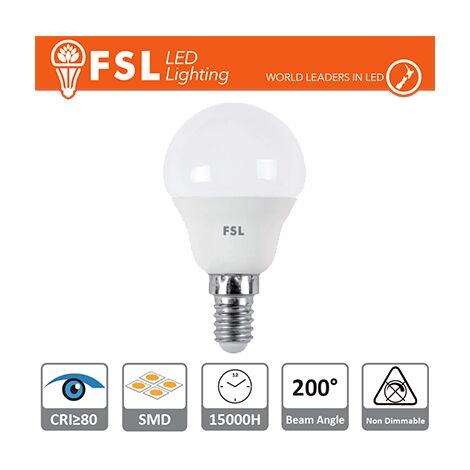 Lampada Sfera - 7,5W 6500K E14