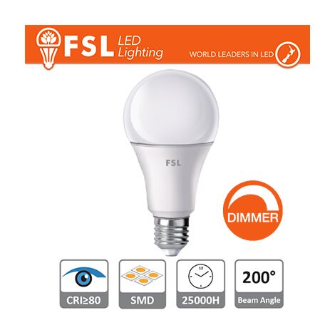 Lampada Goccia - 10W 4000K E27 Dimmerabile