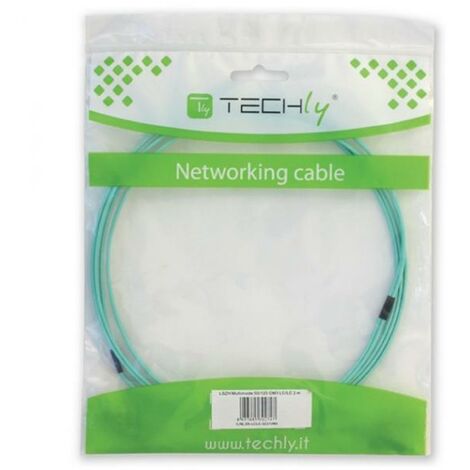 Cavo In Fibra Ottica Duplex Multimodale 3m (50/125) - Connettori LC A ST Per Reti E Server