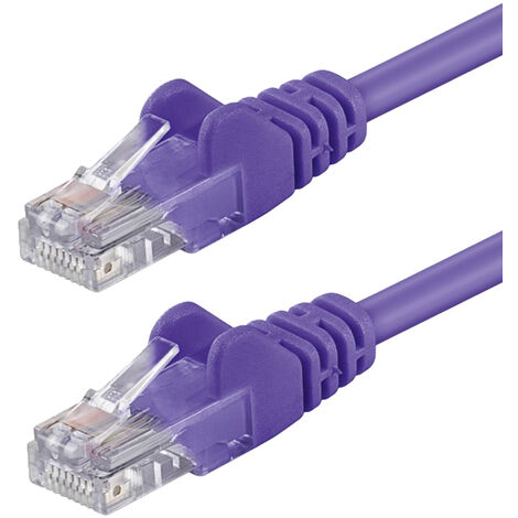 Cavo Rete Categoria 6A Non Schermato Utp Awg24 Colore Viola