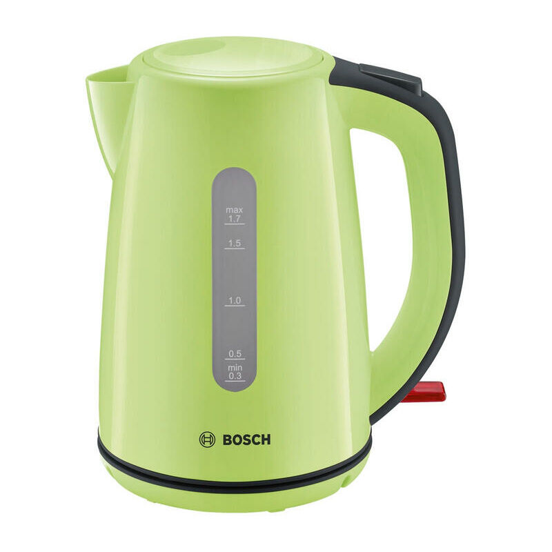 Hervidor de agua bosch twk7506 1,7 l negro, verde 2200 w