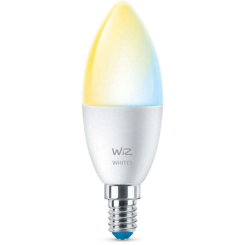 Wiz Bombilla Wifi y Bluetooth LED Regulable Blancos vela 40w E14