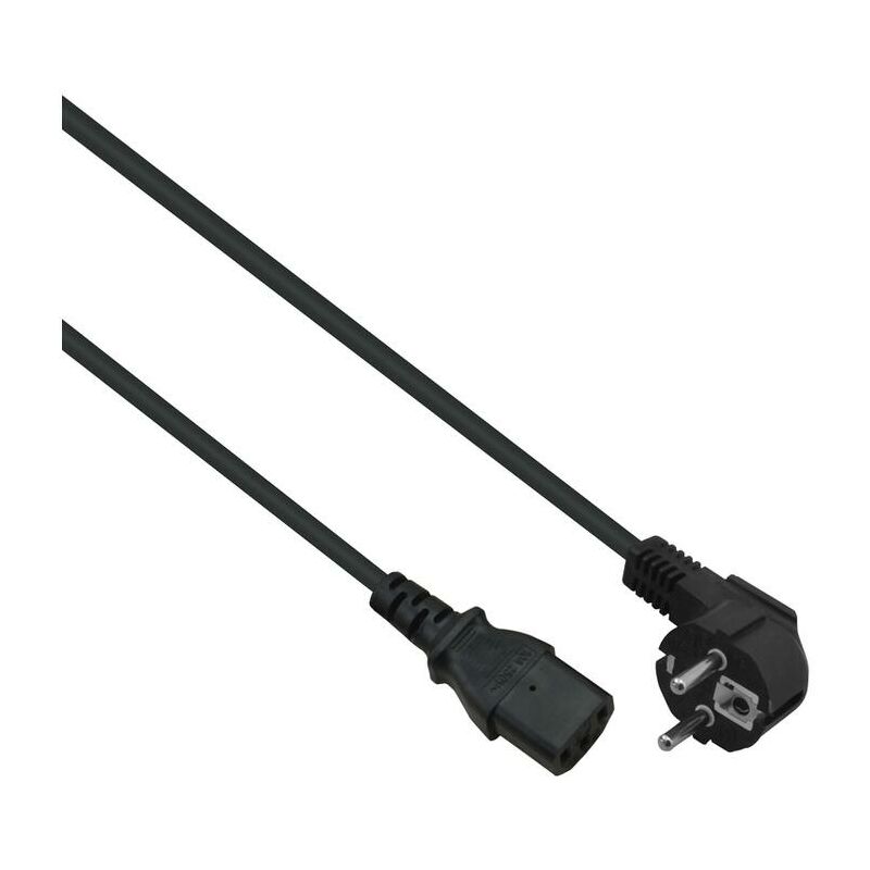 Aigostar - Cable alargador de 3 Metros, hasta 3680W, protección Infantil,  Enchufe 16A/250V, Toma de Corriente 2P+E, Cable de Tipo H05VV-F 3G1.5mm².