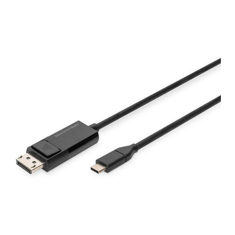 Digitus Adaptador USB-C a Jack 3.5mm 20cm Negro