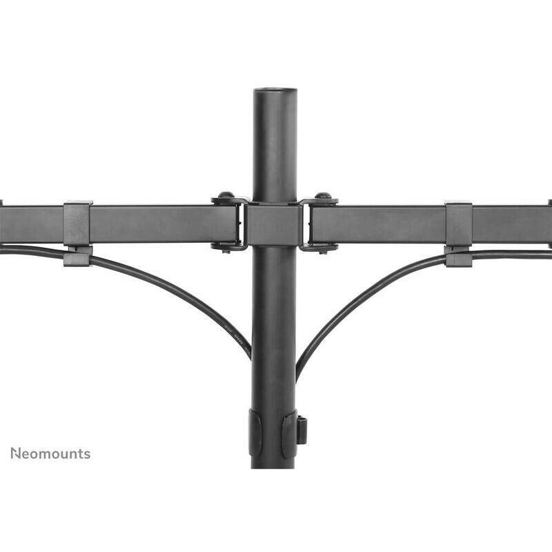 Vinsetto Soporte Monitor Para Pantalla Lcd Led De 13´´-32´´ Vesa 75/100 Mm  Con Brazo De Resorte De Gas Giratorio 360° Altura Ajustable 2 Opciones De  Montaje 50X Plateado