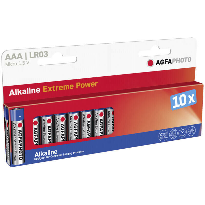 Blister de 4 pilas alcalinas AAA 1,5V LR03 AM4 Micro