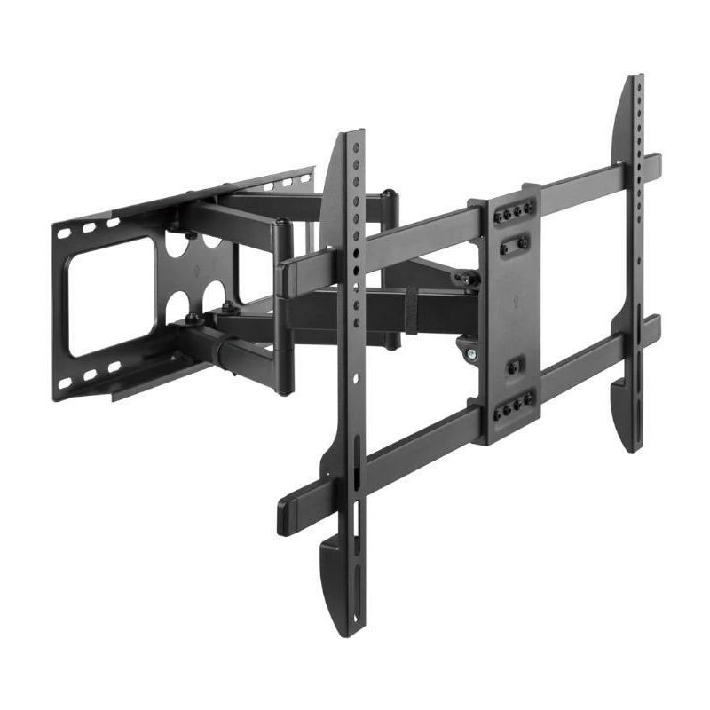 VONROC Soporte de pared para TV con movimiento completo - Para televisores  de 37 a 75 pulgadas - Universal hasta 50 kg - Incl. material de montaje