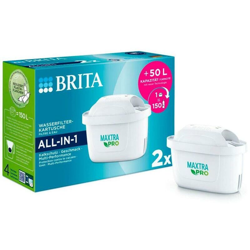 Botella de filtro de agua Brita Fill & Go, lima, 0,6 litros (paquete de 6  filtros)