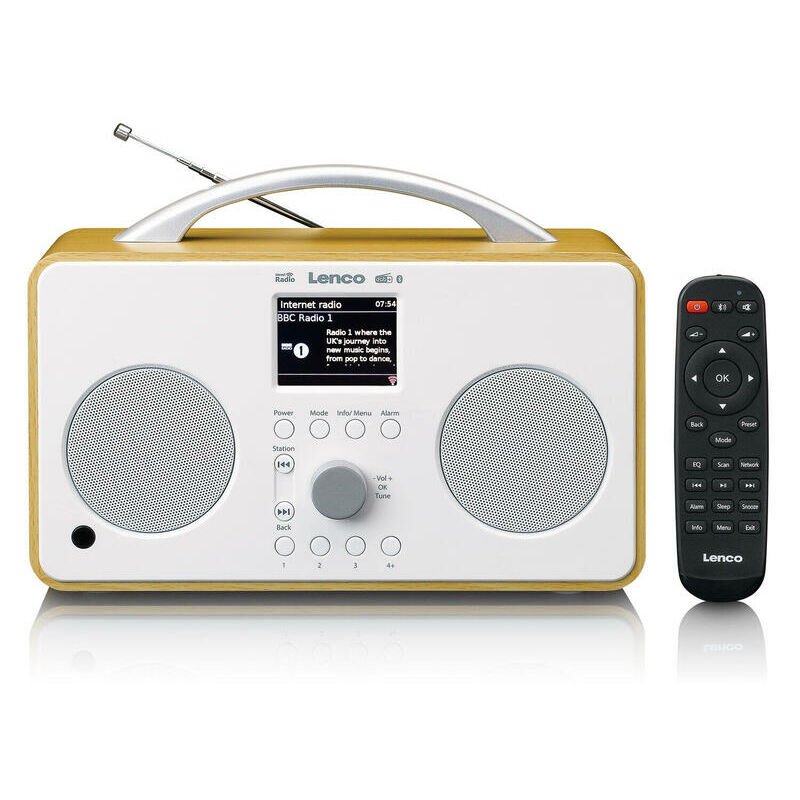 Radio - Altavoz de radio de ducha, radio AM/FM con pantalla LCD, radio  estéreo portátil con puerto para auriculares para el hogar, playa, bañera  de