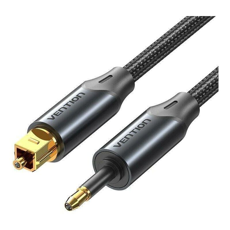 Cable de fibra óptica para audio, conector ODT macho (Toslink), 3,0 m