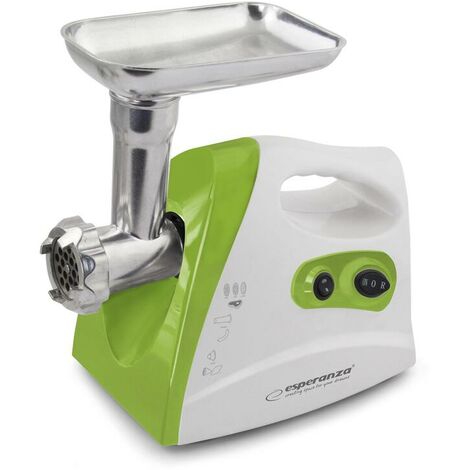 Esperanza ekm012g meatball picadora de carne 600w - blanco-verde