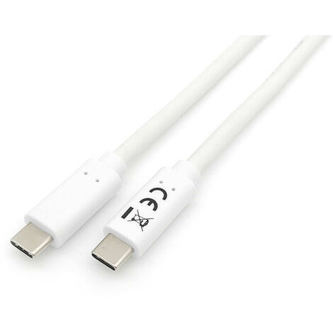 Cable Usb-C To Usb-C (2M) En Blanco