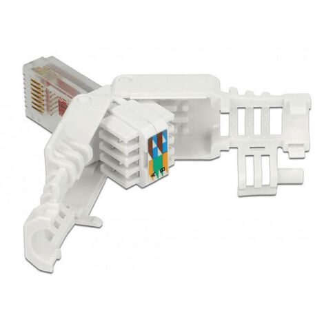 CONECTOR RJ45 HEMBRA UTP CAT.6 AUTOCRIMPABLE