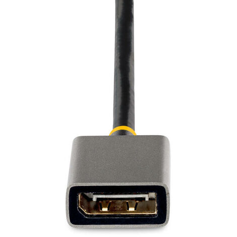 Cable 30cm Adaptador HDMI a DisplayPort - Activo - 4K 60Hz - Conversor HDMI  2.0 a DP 1.2 - HDR - Alimentado por el Bus USB - de Ordenador de Sobremesa