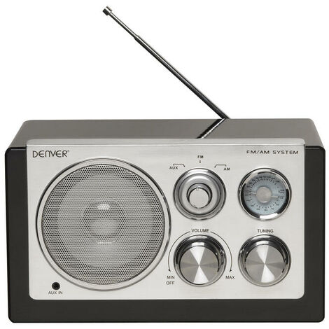 SANGEAN DPR-65 NEGRO RADIO DIGITAL PORTÁTIL FM CON RDS Y DAB+ PANTALLA LCD BATERÍA  RECARGABLE