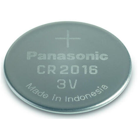 Panasonic CR2016 Pila botón de litio no-recargable, 3V, 90 mAh