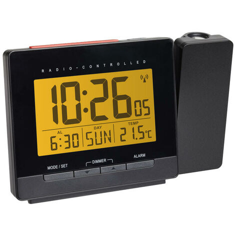 Radio reloj despertador digital de 5.1 '', reloj despertador con