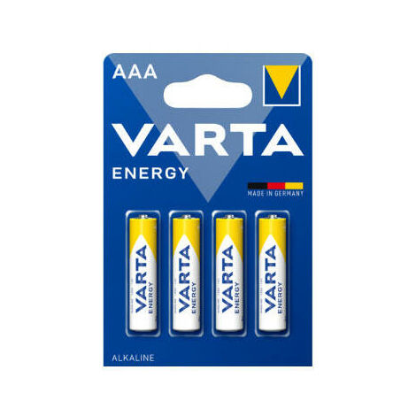 Paquete varta family de 30 pilas alcalinas aaa energy (lr03) 1.5v