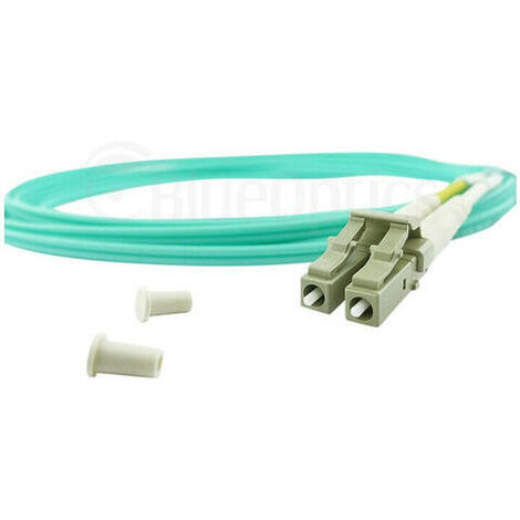 CableMarkt - Cable de fibra óptica OM4 para router de ST a ST multimodo  dúplex 50µm/125µm