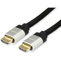 Metronic Cable HDMI (Largo: 1,8 m, Contactos con chapado dorado)