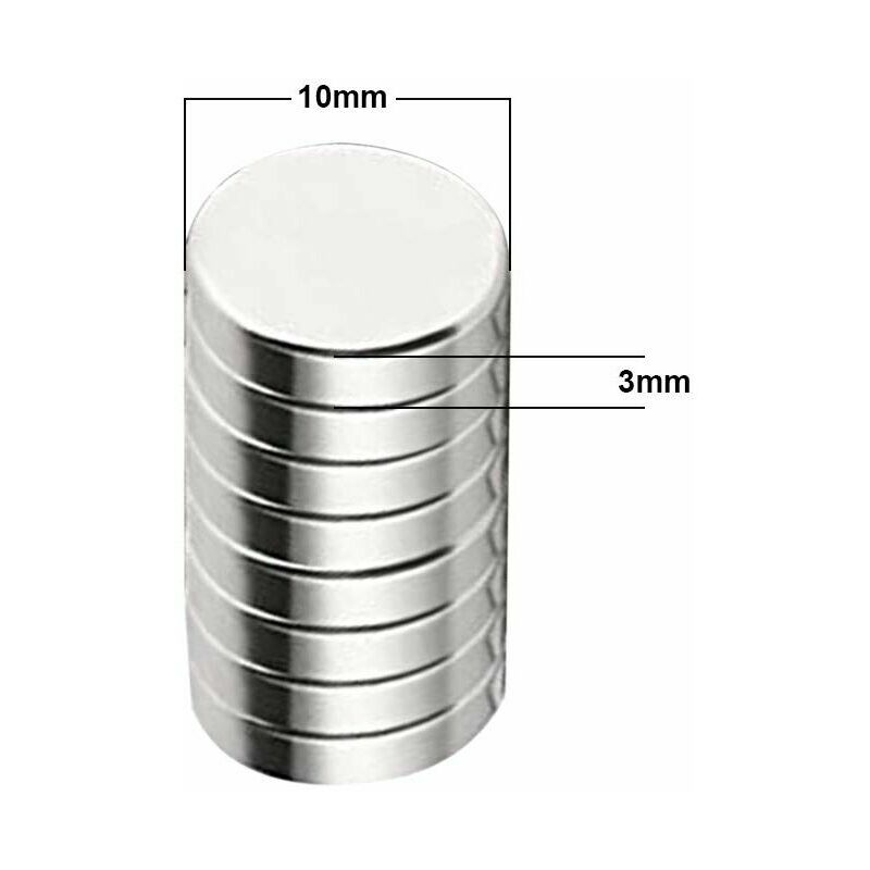 N52 Aimant Neodyme lot aimants néodyme rond puissant magnet Cylindre 8 x  3mm