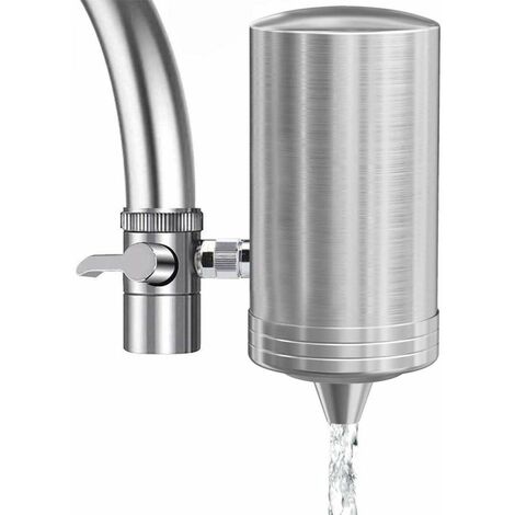 Dww-filtre eau robinet avec 6 lments filtrants en coton pp,universel filtre  anti calcaire robinet ,tte de pulvrisateur rotatif 360