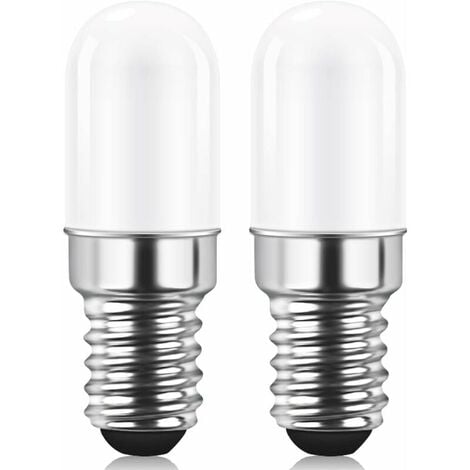 2w E14 ampoule LED pour réfrigérateur, t22, équivalent à 15w E14