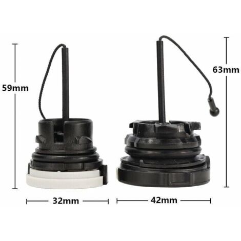 Lot De 2 Bouchons De Réservoir/bouchon De Carburant Pour Tronçonneuse Stihl Ms171 Ms181 MS200 Ms210 Ms200t Ms211 Ms192 Ms192t Ms230 Ms240 Ms250 Ms260 Ms340 Ms360 86547638 - Foto 10