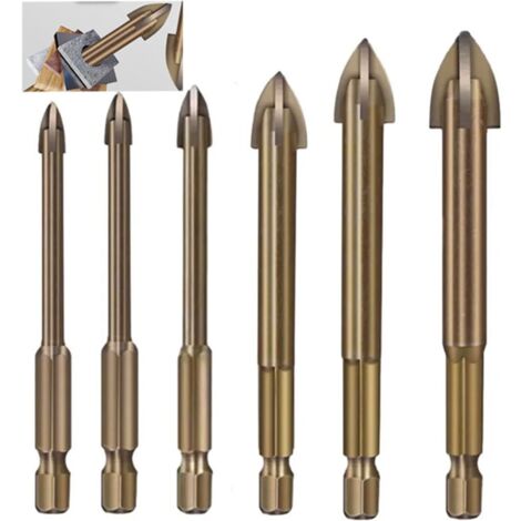 Foret à Bois Dur KWB HSS 4 Mm - Avec Butée De Profondeur Et Fraisage