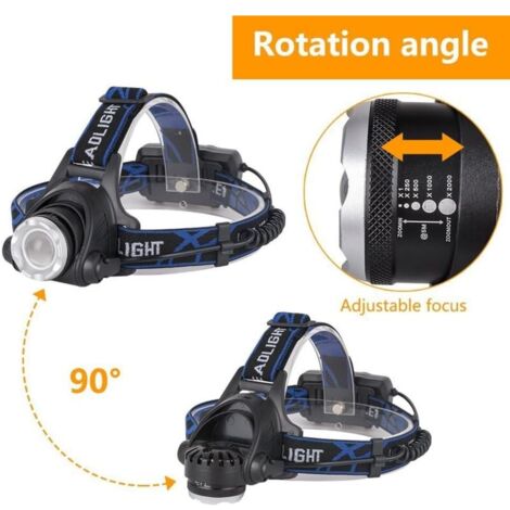 Feu avant de vélo imperméable à lumière LED, X-TIGER Lumens, Rechargeable par USB, pour vtt et vélo de route, accessoires de cyclisme, 2400  18