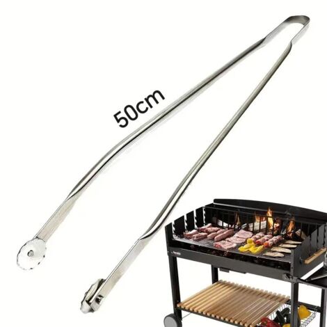 Pince à rouler pour retourner les saucisses, pinces alimentaires, pince à barbecue en acier