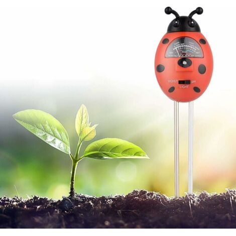 Testeur D'humidité Sol Style Oiseau - Plantes D'intérieur - Sonde 18 Cm - Couleurs Vives