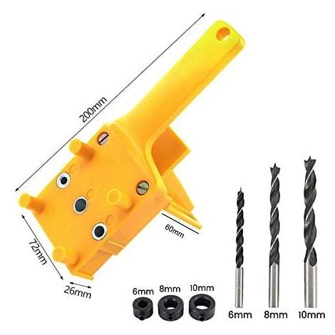 Zasiene 12 Centreurs Tourillons Bois – 4/5/6/8/10/12 Mm – Outil Alignement Précis Perçage Avec Boîte Rangement