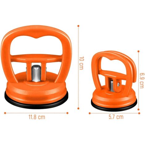 Kit 2 Ventouses Débosselage Carrosserie - Diamètre 5.7 Cm - Pour Bosses Voiture, Verre, Surfaces Lisses - 2