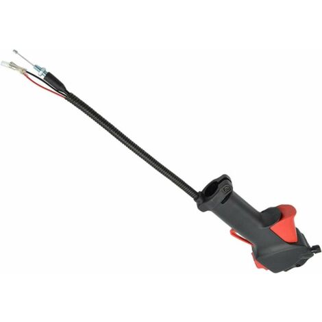 LALAL Tondeuse Strimmer Interrupteur Câble De Commande D'accélérateur Interrupteur Guidon 80 Cm Orange Poignée D'accélérateur Accélérateur Débroussailleuse For STIHL