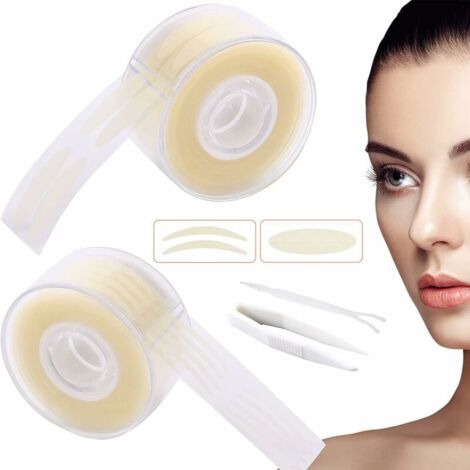 240 Bandes Lifting Yeux Invisibles - Double Paupière Dentelle Autocollant - Style Ruban Adhésif