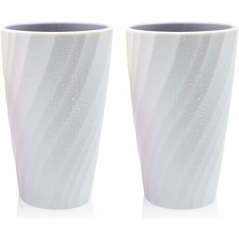 Lot De 2 Gobelets En Verre Givré Pour Brosse à Dents – Remplacement Fixation Murale Salle De Bain
