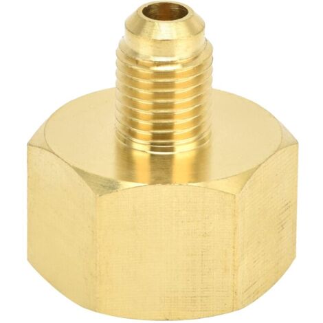 Adaptateur De Bouteille Pour Gaz Réfrigérants R32, R1234yf, Etc. - Raccord 21 8mmx1/4SAE X 13mm Gauche