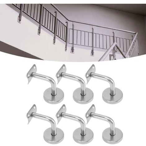 Support de Main Courante, 6pcs Support de Main Courante d'escalier en ...