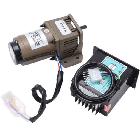 Moteur Réducteur électrique 6W AC220V - Avec Contrôleur De Vitesse, 10-1400 RPM, Pour Outils Et Machines Diverses - 6