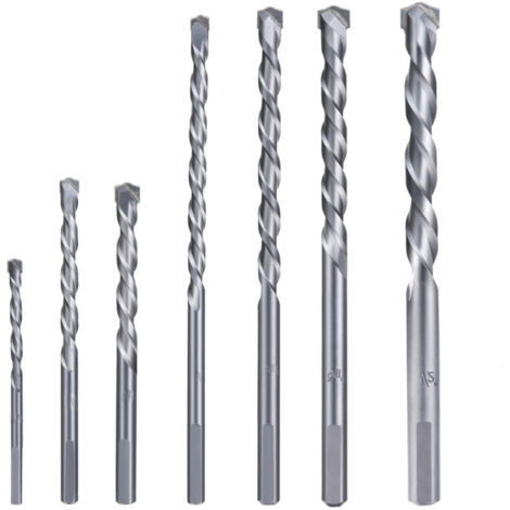 Forets à Pointe Diamantée - Lot De 8 Tailles 0,8 à 3 Mm - Pour Verre, Métal, Jade, Perles - Compatible Perceuse