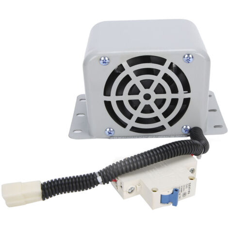 Jenngaoo Chauffage-Dégivreur Voiture 12V 600W-800W, Chauffage D'Intérieur Auto Compact 3 Trous, Système De Désembuage Rapide à Faible Bruit Pour Hiver, Dégivrage Pare-Brise Et Vitres