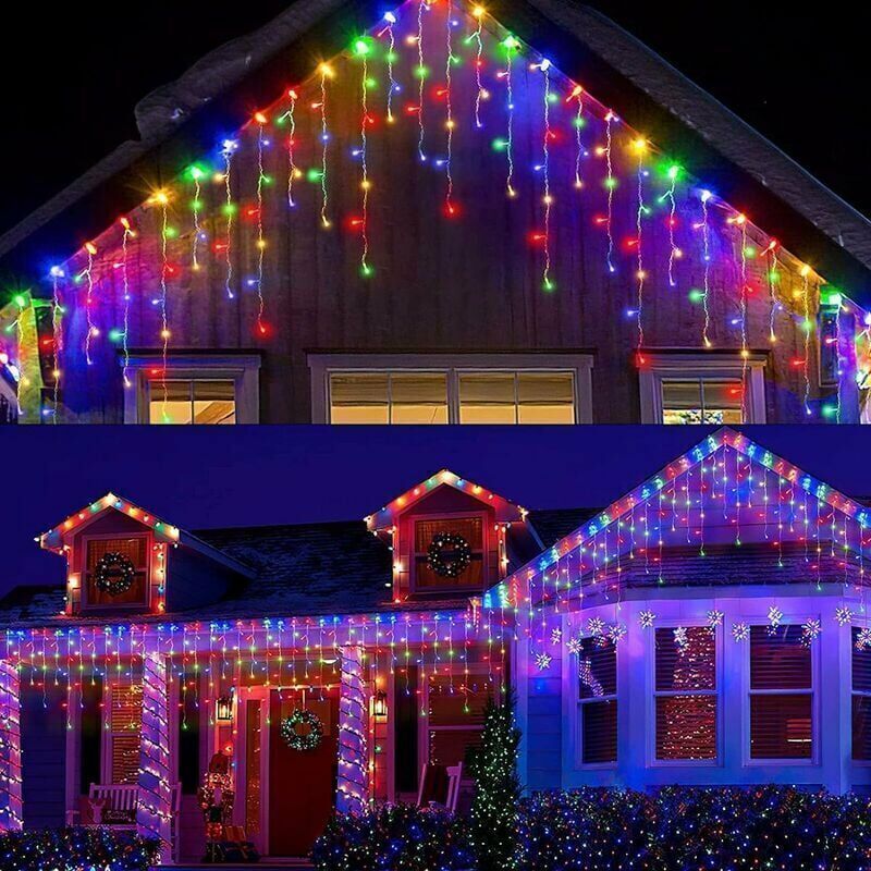 220 LED] Guirlande lumineuse 25 M 8 Modes , lumineuses étanche IP65 avec  minuterie à distance pour meubles de balcon, extérieur/intérieur, fête,  Noël (Blanc Chaud) : : Luminaires et Éclairage