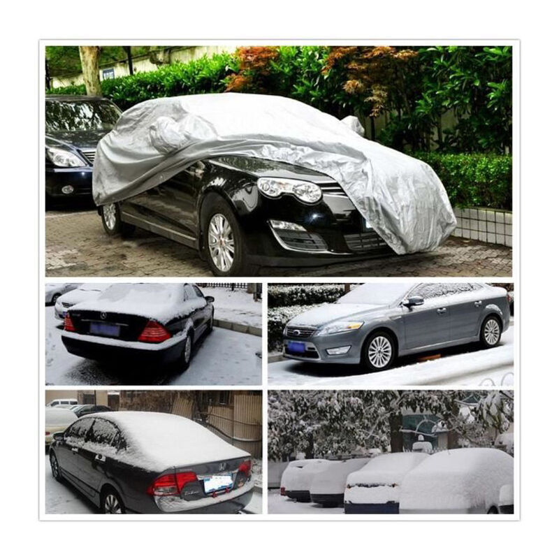 Housse demi-housse de voiture en PVC, protection contre la chaleur, le  froid, le soleil, la pluie, la neige, pour berline, pick-up - AliExpress