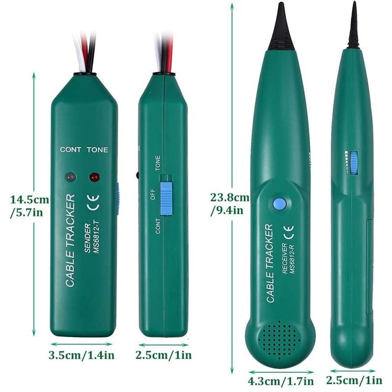 LIU-7694954725176-détecteur de Cable Traceur de Cble, Testeur de  Court-circuit à Large Application pour l'installation outillage ter -  Cdiscount Informatique