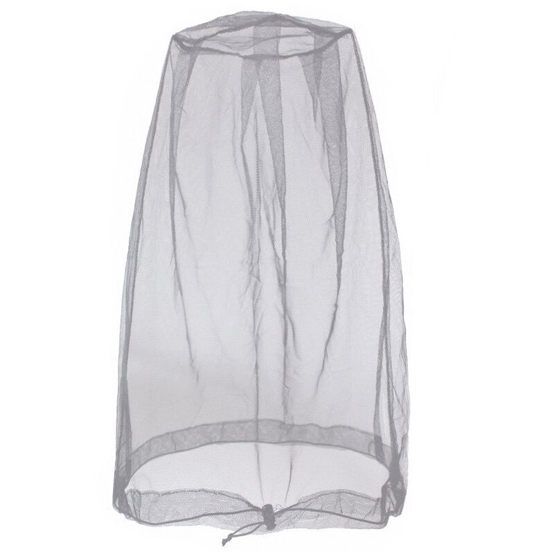 Filet Anti-Moustique Pour Tête - Protection Camping Randonnée Avec Sac De Transport