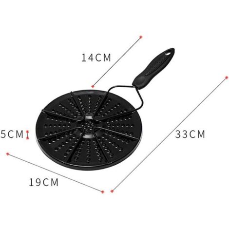 PATIKIL 11.5" Diamètre Abat-Jour Diffuseur, 2 Pcs 2.7mm